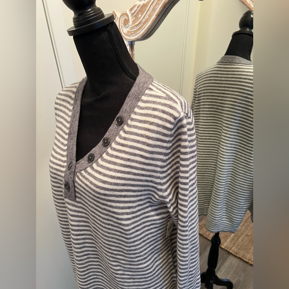 Long Anthropologie sweater